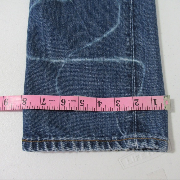 Levi’s Vintage Denim Jeans Bleach Acid Wash Detail Size 27 - Picture 15 of 17